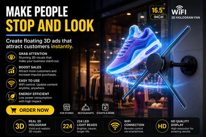 3D Hologram Display for Business